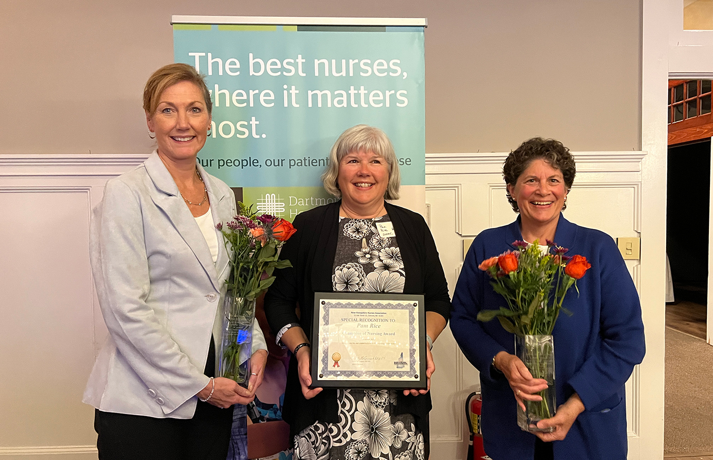 Dartmouth Health nurses awarded for excellence, leadership in their