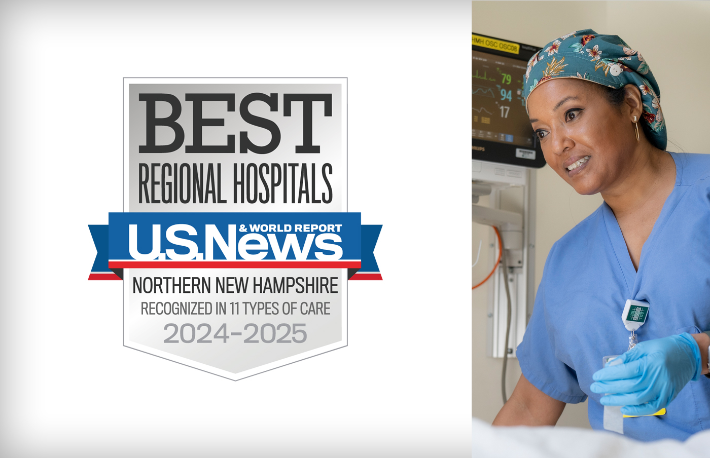 U.S. News & World Report names Dartmouth Hitchcock Medical Center New