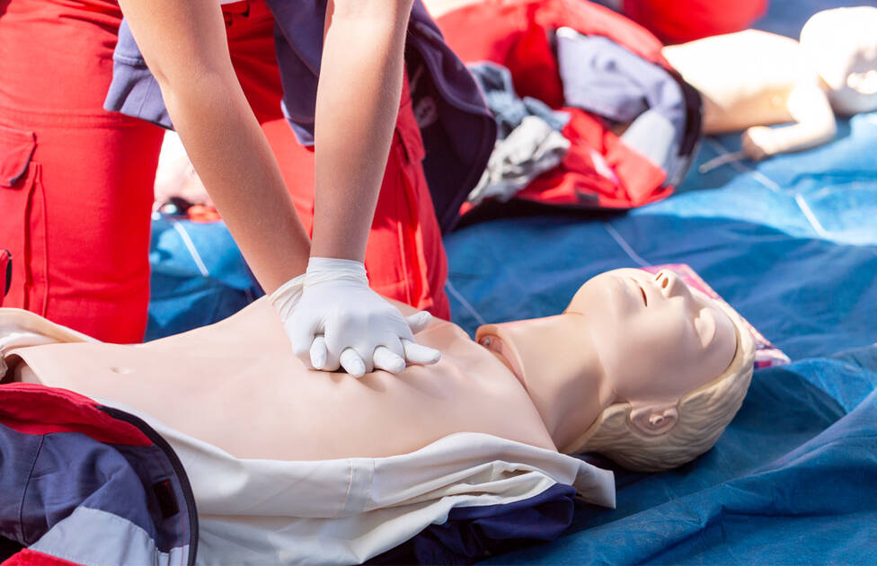 CPR demonstration