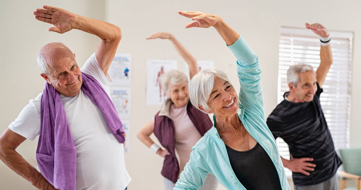 Older adults exercise