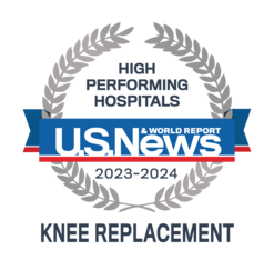 U.S News Knee Replacement badge - 2023-2024