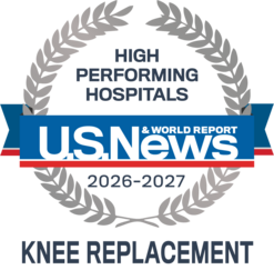 U.S News Knee Replacement badge - 2026-2027