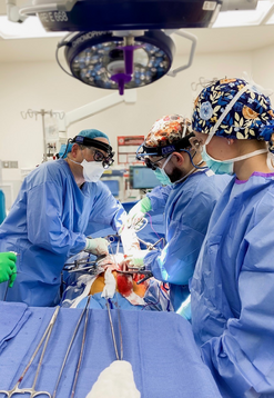 Urology residents in surgery