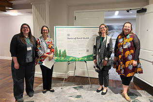 Rural Health Symposium storytelling booth