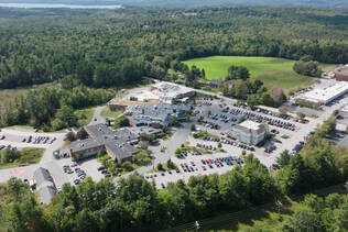 Aerial view of New London Hospital