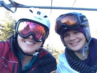 Skiing