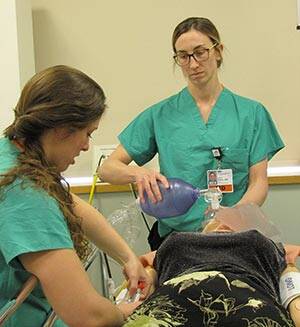 Emergency Medicine Residency Simulation for Breathing