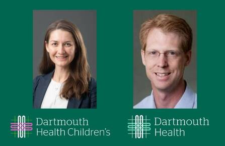 From left, Eileen M. Duggan, MD, MPH, and Eric D. Martin, MD
