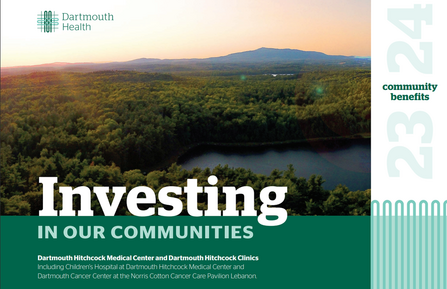 Cover photo of community investments report