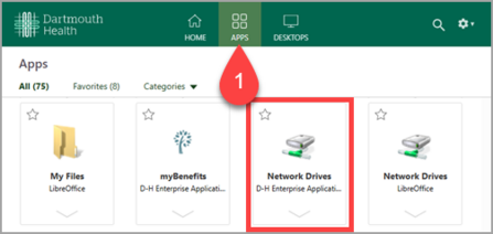 DHApps Network Drives