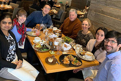 Endocrinology Fellows at Lunch