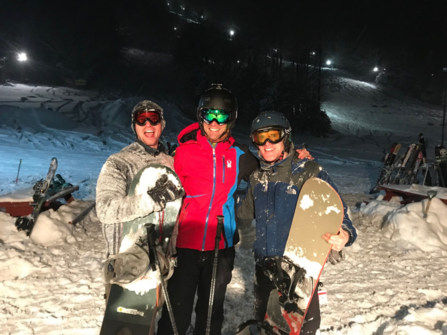 Dermatology Residents at Whaleback Mountain