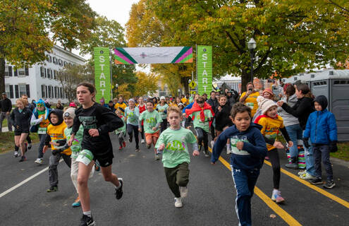 Photo from last year's HERO showing runners at starting line