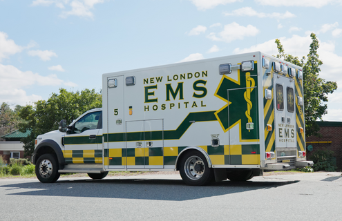 New London Hospital ambulance