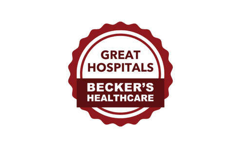 Becker's Great Hospitals award seal 