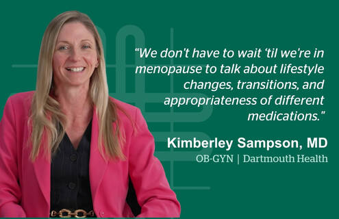 Kimberley J. Sampson-Paine, MD, MSc, an obstetrician and gynecologist at Southwestern Vermont Medical Center.