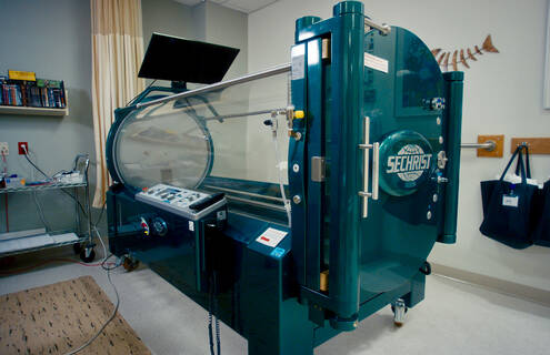 A Hyprebaric Oxygen Chamber