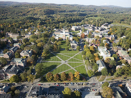 Aerial View of Dartmouth
