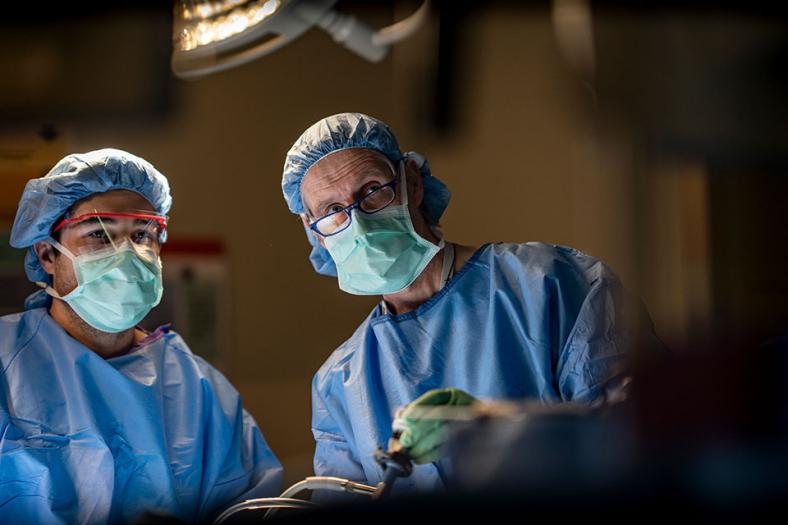 Orthopaedics providers performing a procedure
